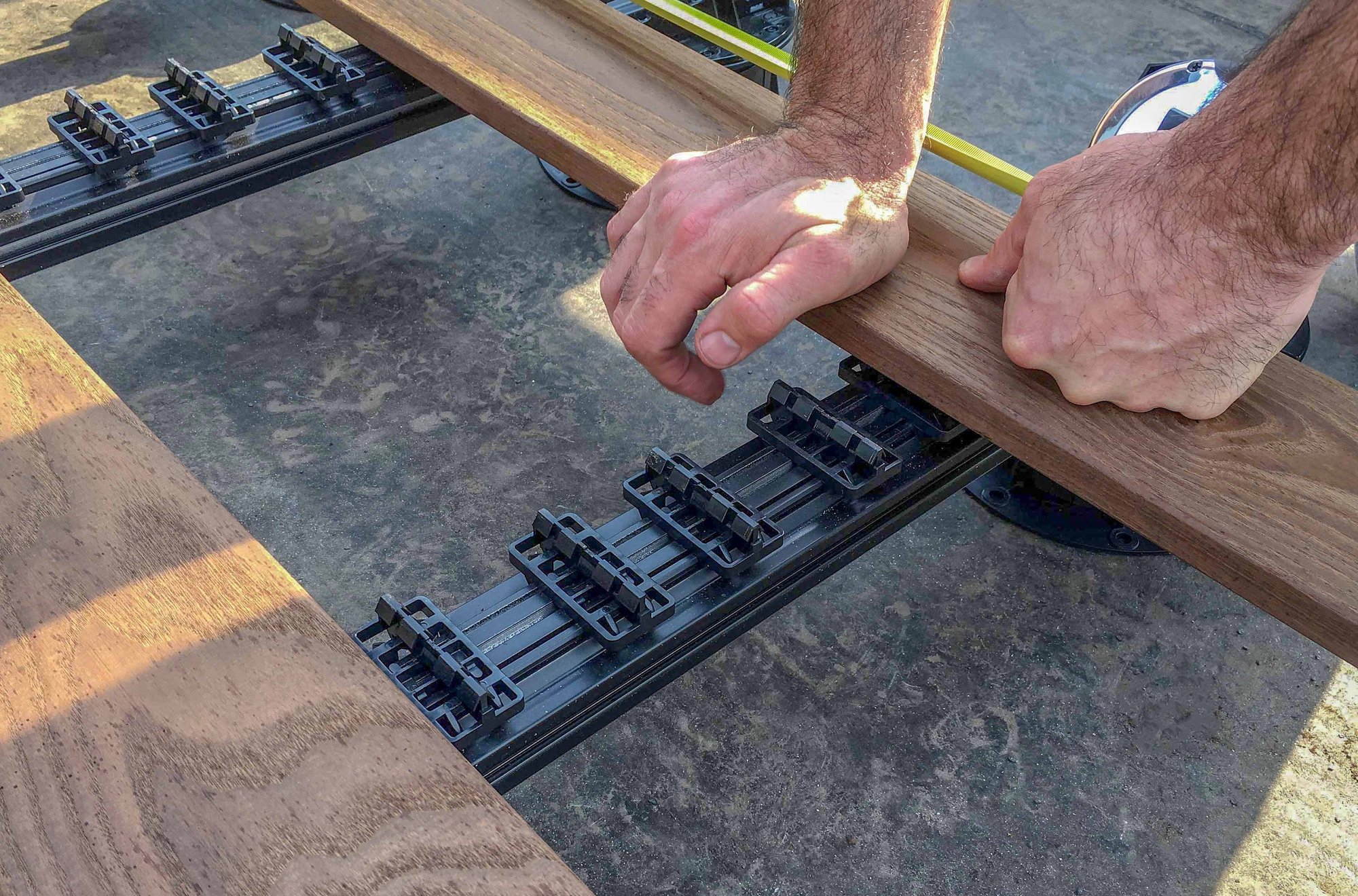 Clip in Decking system